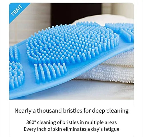 Silicone Body Brush Belt