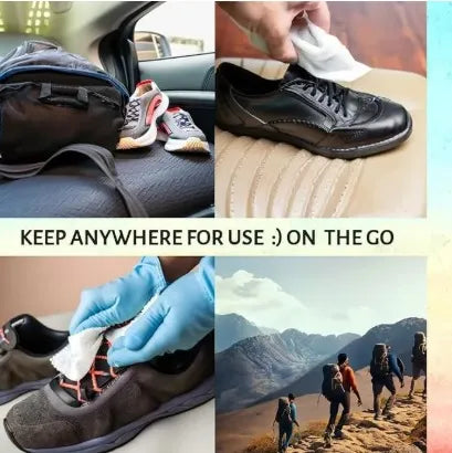 Shoe Cleaning Tissue Wipes
