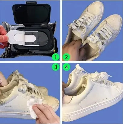 Shoe Cleaning Tissue Wipes