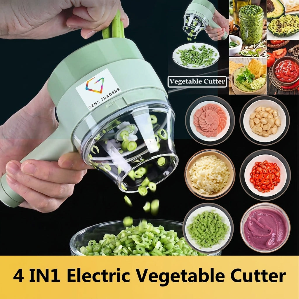 4 in 1 Electric Vegetable chopper