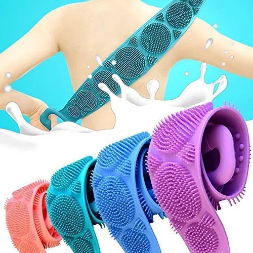 Silicone Body Brush Belt