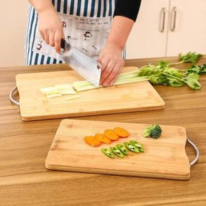 Another Shape bamboo Chopping Board(Size 34x24)
