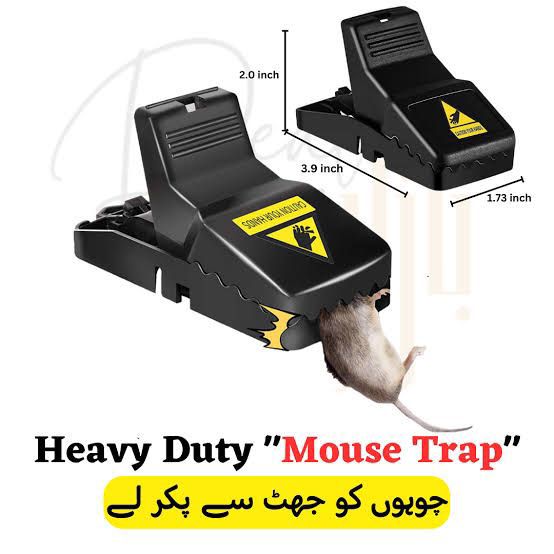 Reusable Plastic Mouse Trap | Premium Quality