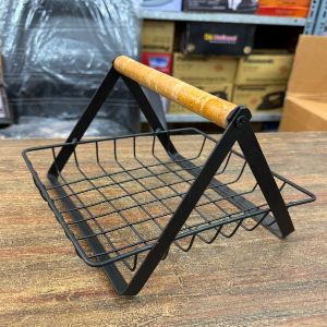 Fruit Basket Wood - Single Layer