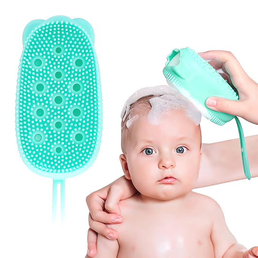Silicone Body Scrubber & Bath Sponge