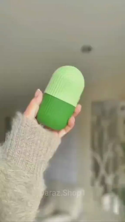 Silicone Ice Cube Roller Face Massanger