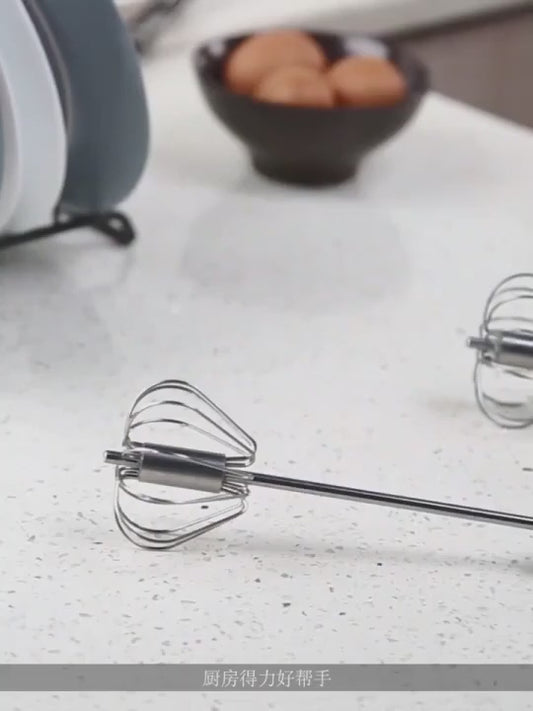 Manual Egg Beater – Stainless Steel